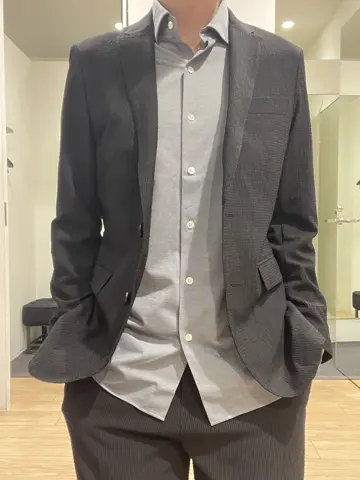 JOSEPH HOMME 佐藤健人 コーディネート画像