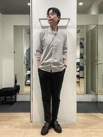 JOSEPH HOMME 佐藤健人 コーディネート画像