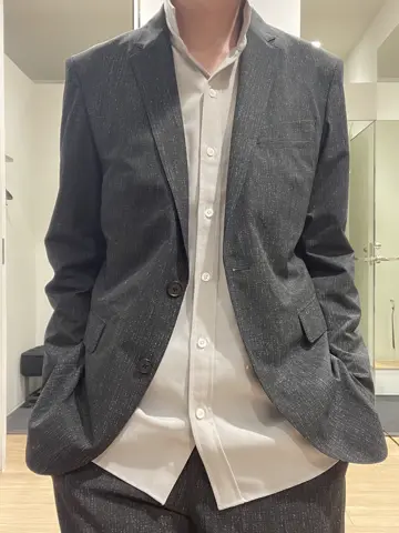 JOSEPH HOMME 佐藤健人 コーディネート画像