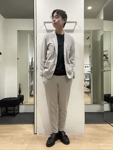 JOSEPH HOMME 佐藤健人 コーディネート画像