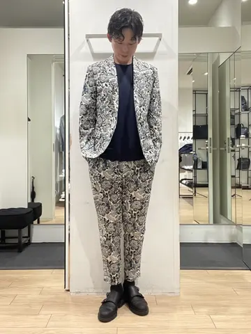 JOSEPH HOMME 佐藤健人 コーディネート画像