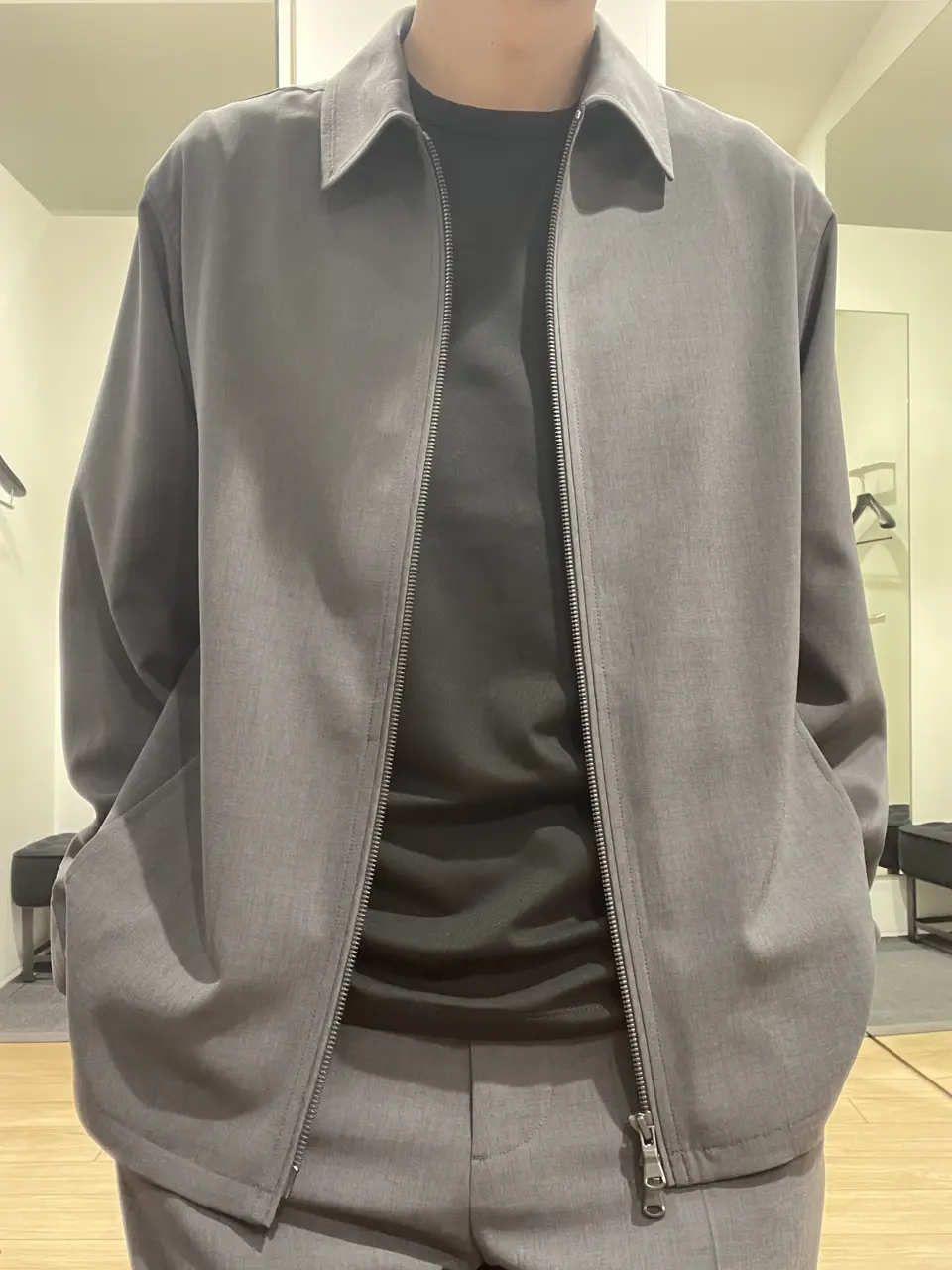 JOSEPH HOMME 佐藤健人 コーディネート画像