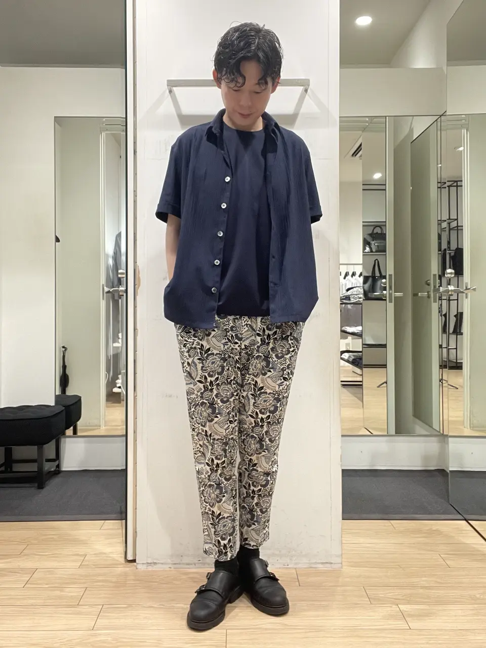 JOSEPH HOMME 佐藤健人 コーディネート画像