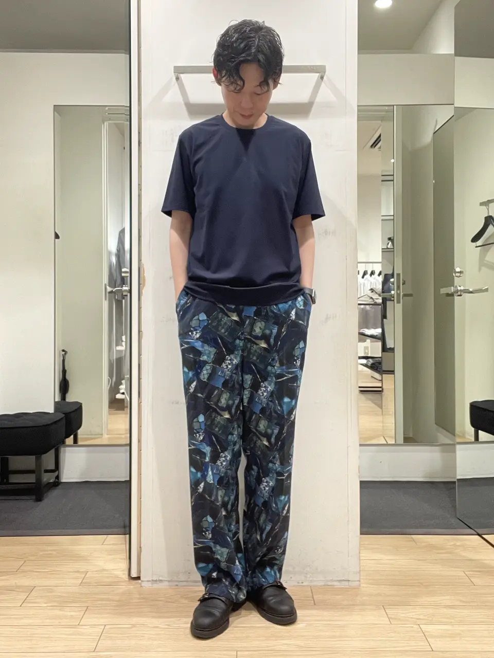 JOSEPH HOMME 佐藤健人 コーディネート画像