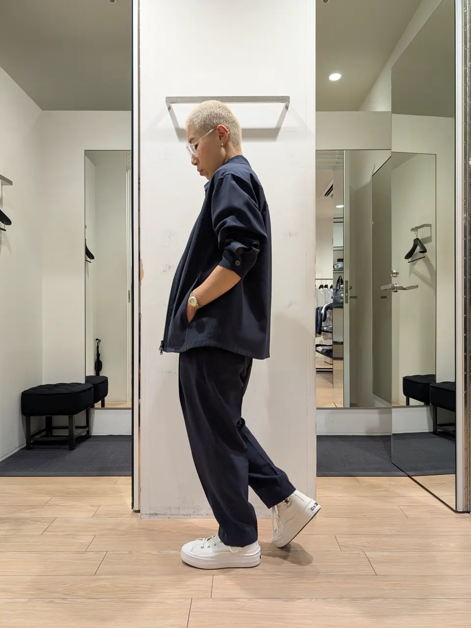 JOSEPH HOMME 橋本 コーディネート画像