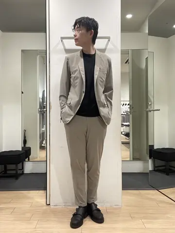 JOSEPH HOMME 佐藤健人 コーディネート画像