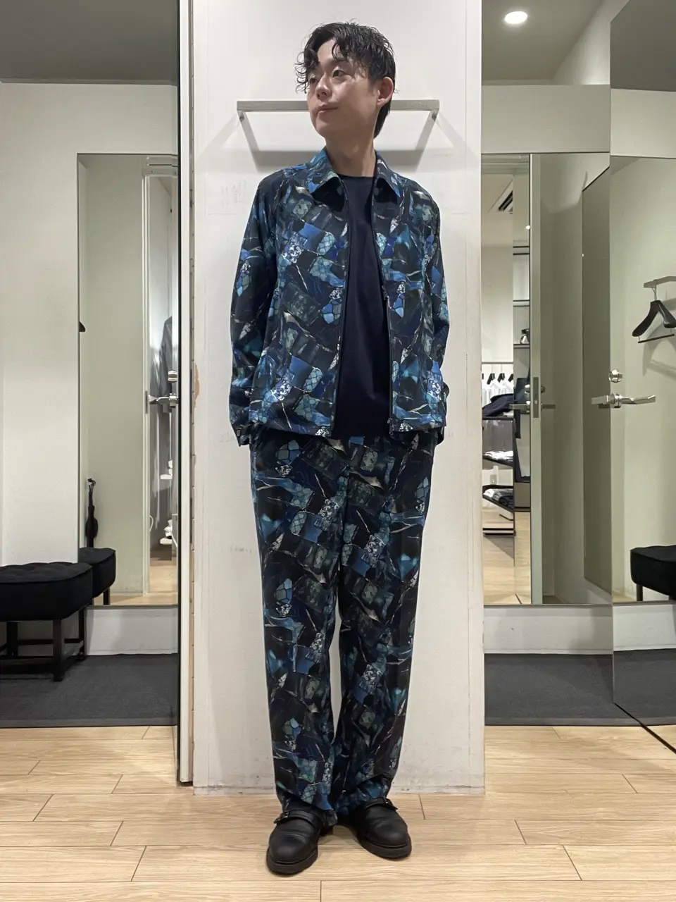 JOSEPH HOMME 佐藤健人 コーディネート画像