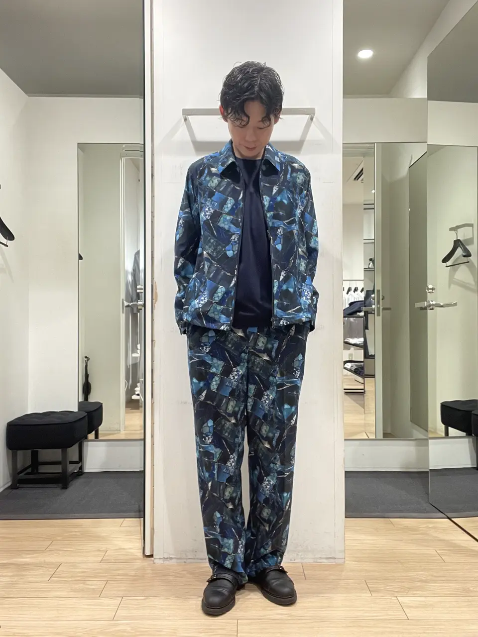 JOSEPH HOMME 佐藤健人 コーディネート画像