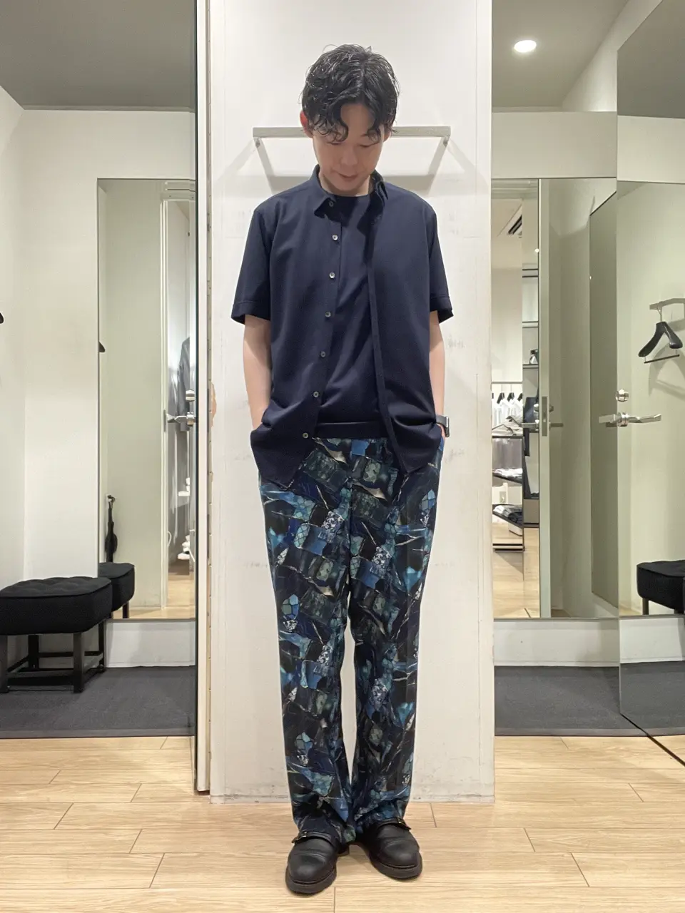 JOSEPH HOMME 佐藤健人 コーディネート画像