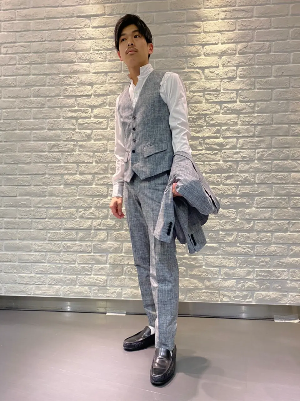 JOSEPH HOMME 井原 コーディネート画像