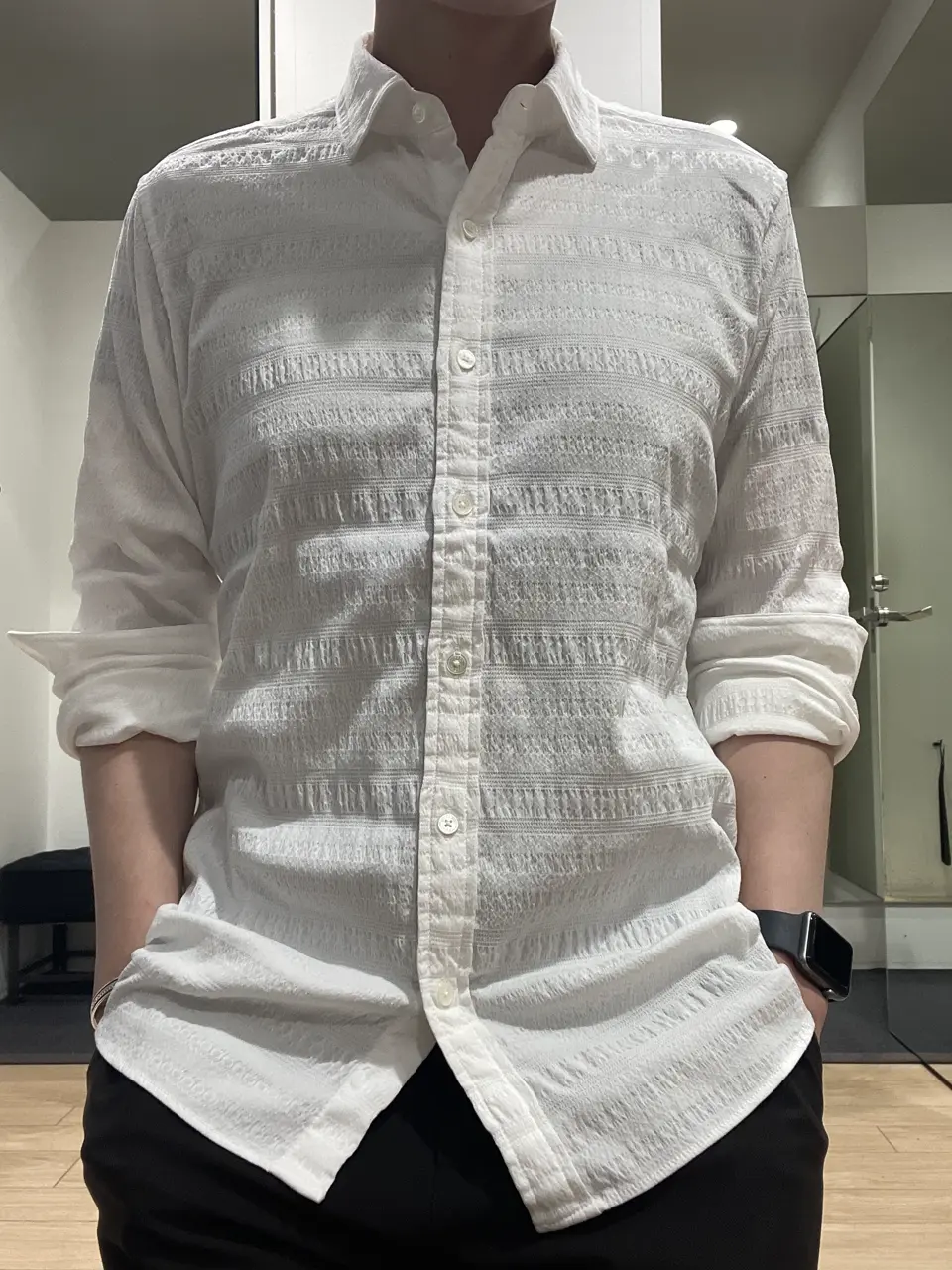 JOSEPH HOMME 佐藤健人 コーディネート画像