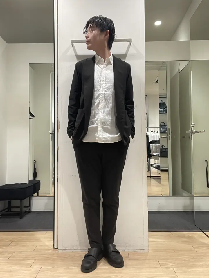 JOSEPH HOMME 佐藤健人 コーディネート画像