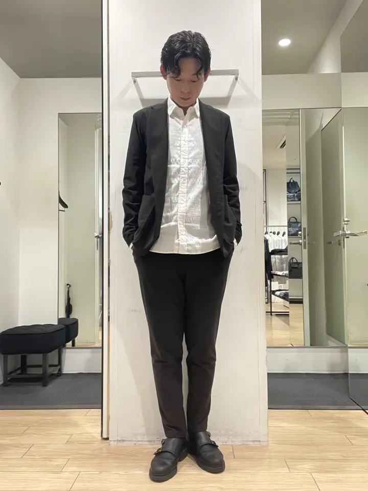 JOSEPH HOMME 佐藤健人 コーディネート画像