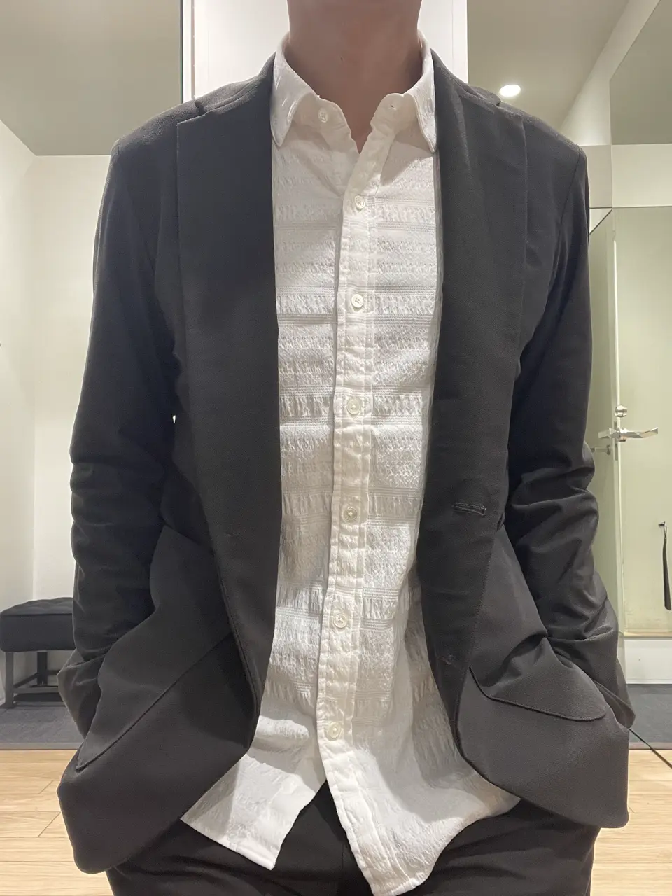 JOSEPH HOMME 佐藤健人 コーディネート画像