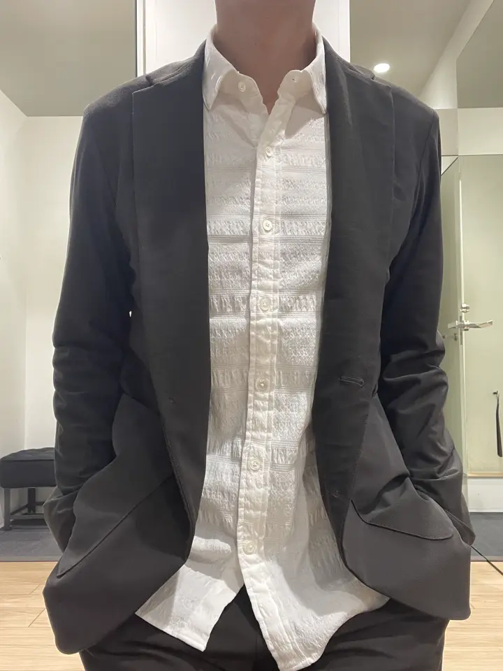 JOSEPH HOMME 佐藤健人 コーディネート画像