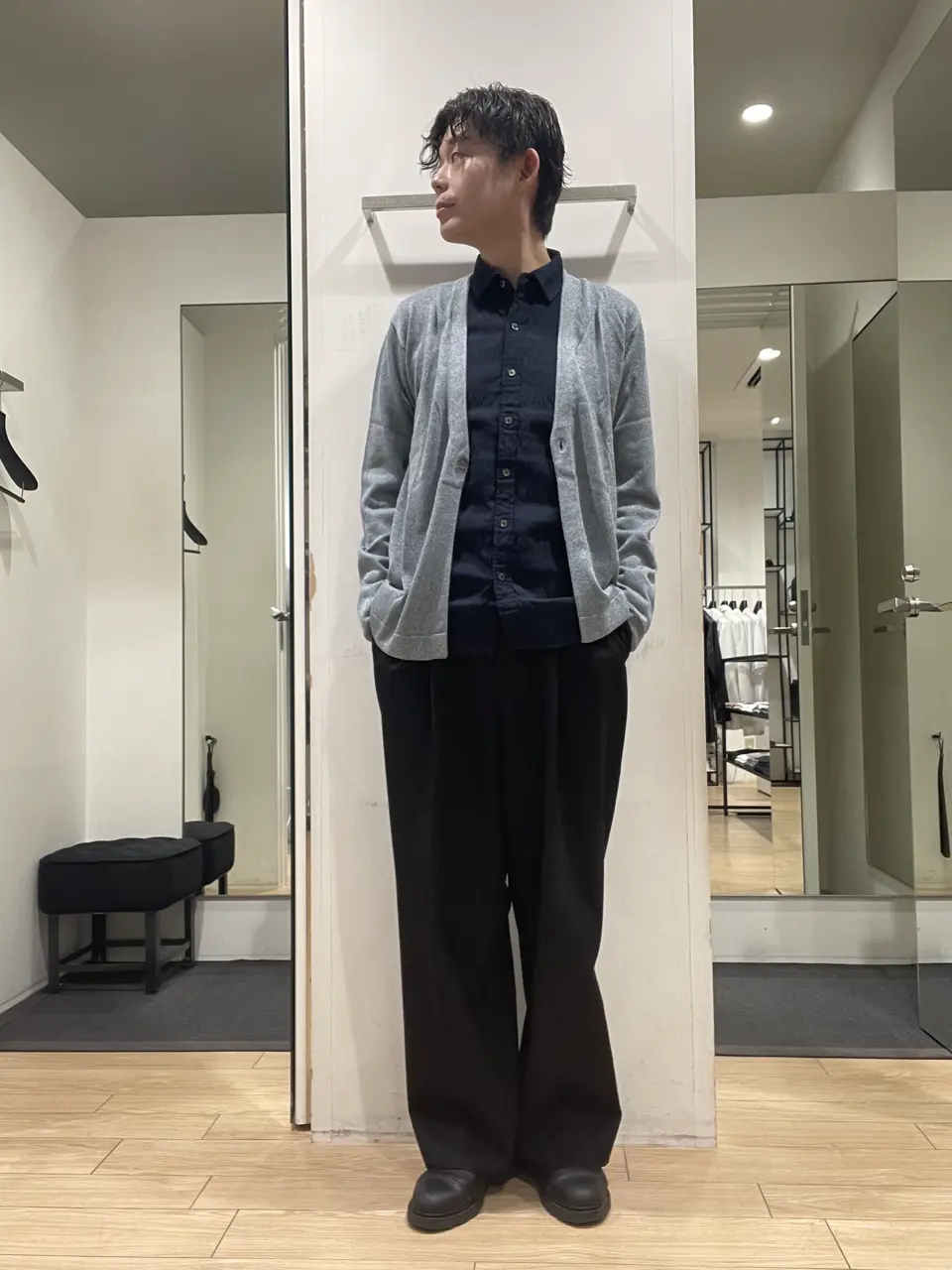 JOSEPH HOMME 佐藤健人 コーディネート画像