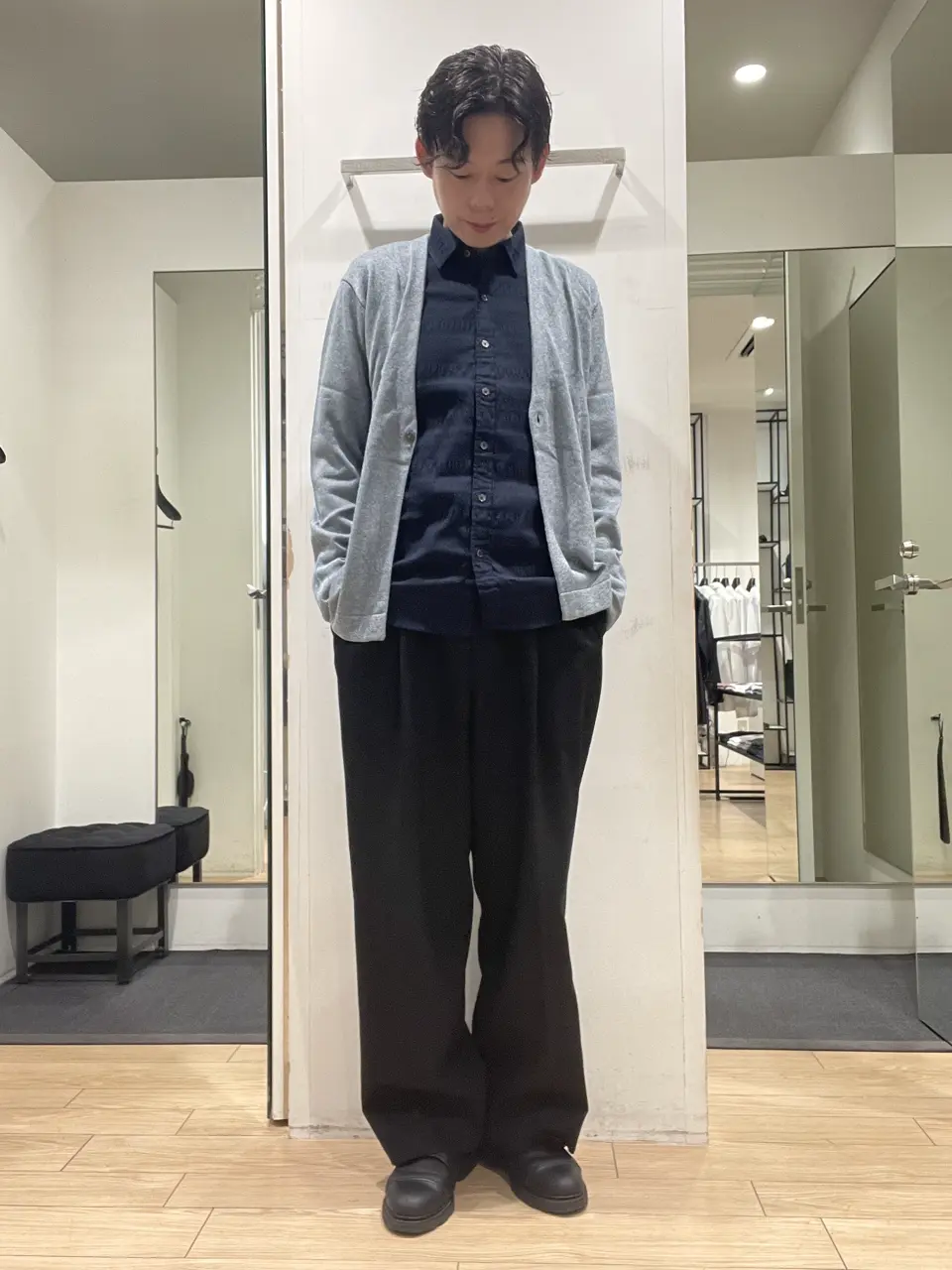 JOSEPH HOMME 佐藤健人 コーディネート画像