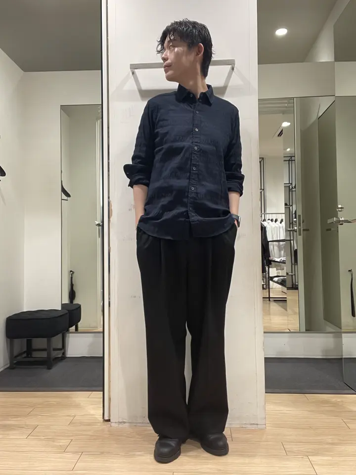 JOSEPH HOMME 佐藤健人 コーディネート画像