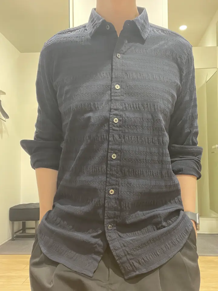 JOSEPH HOMME 佐藤健人 コーディネート画像