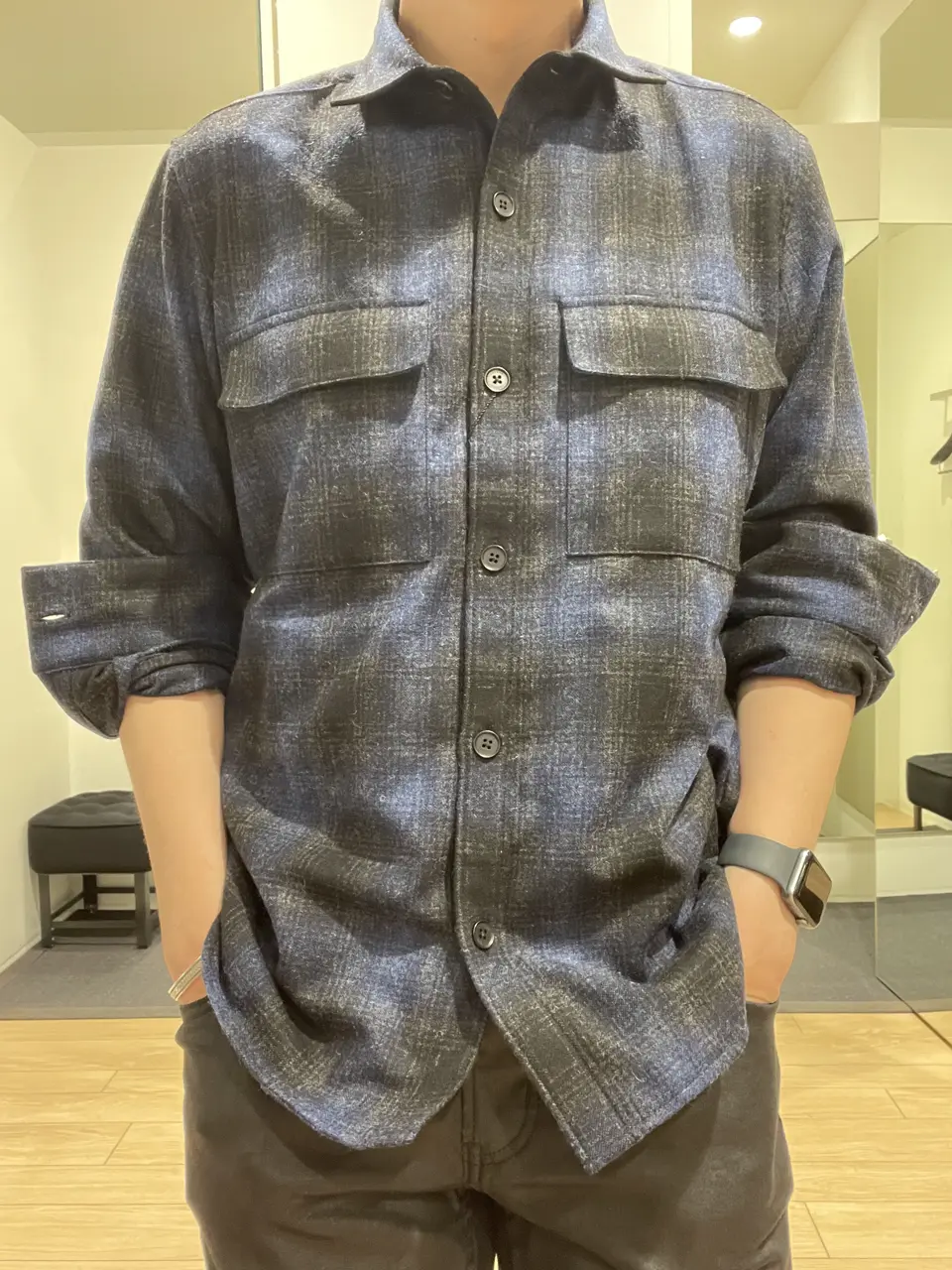 JOSEPH HOMME 佐藤健人 コーディネート画像