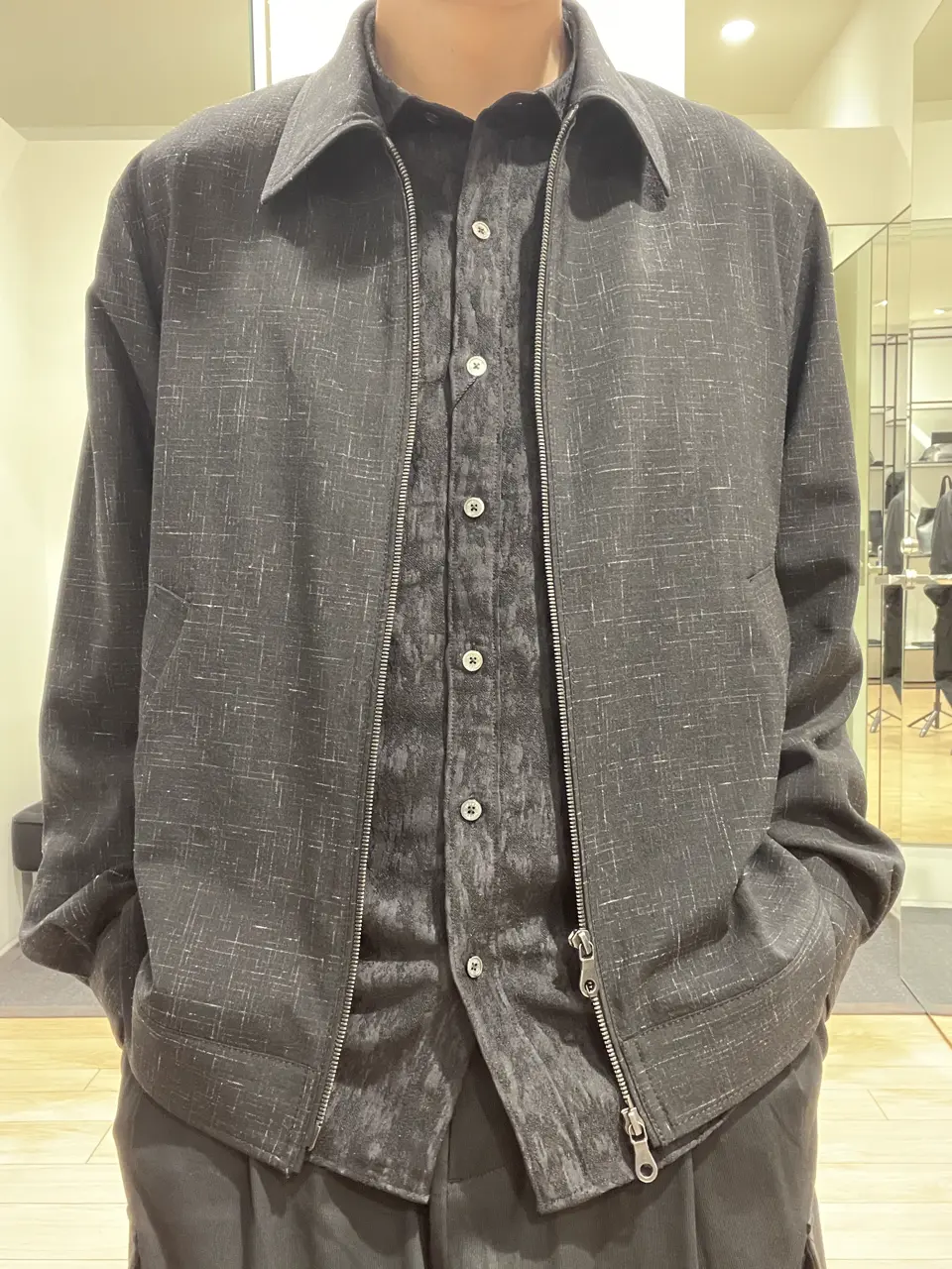 JOSEPH HOMME 佐藤健人 コーディネート画像