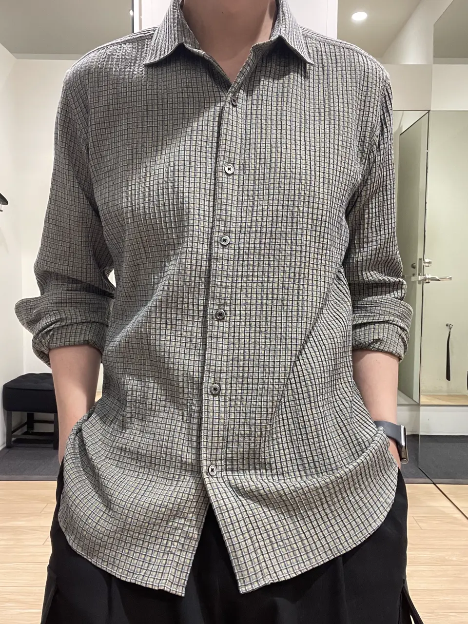 JOSEPH HOMME 佐藤健人 コーディネート画像