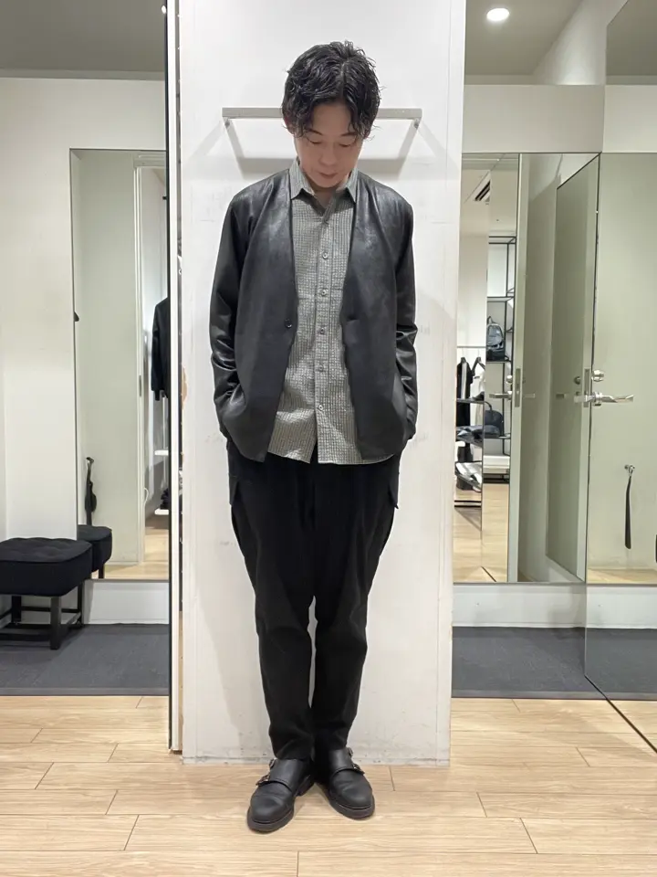 JOSEPH HOMME 佐藤健人 コーディネート画像