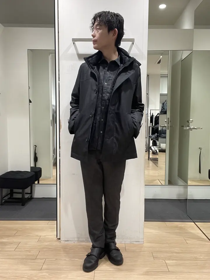 JOSEPH HOMME 佐藤健人 コーディネート画像