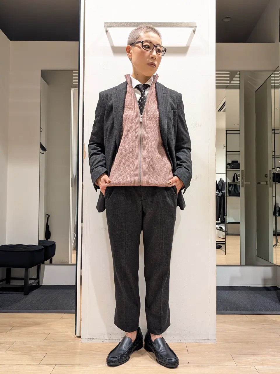 JOSEPH HOMME 橋本 コーディネート画像