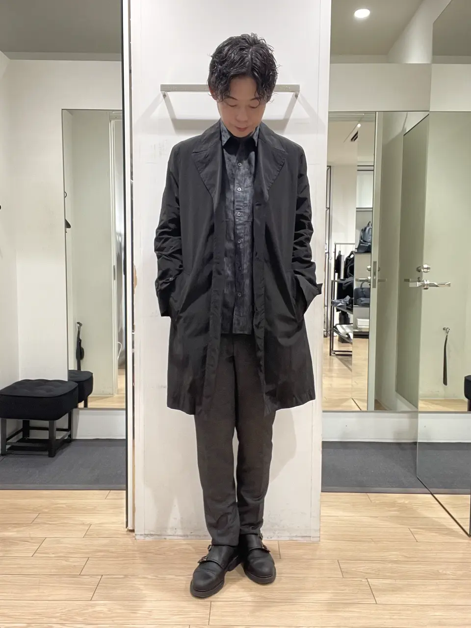 JOSEPH HOMME 佐藤健人 コーディネート画像