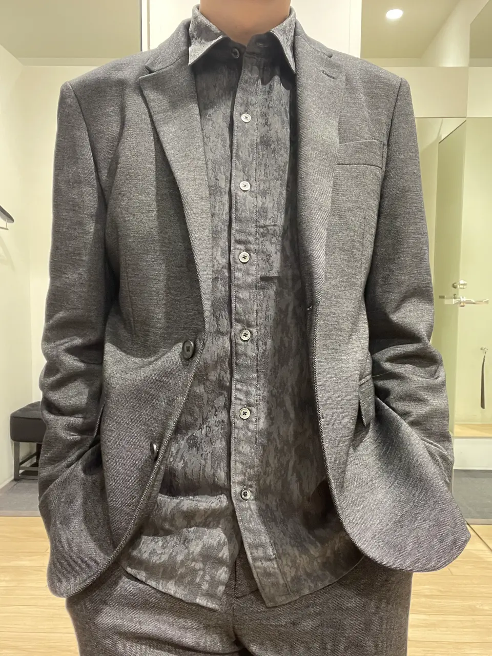 JOSEPH HOMME 佐藤健人 コーディネート画像