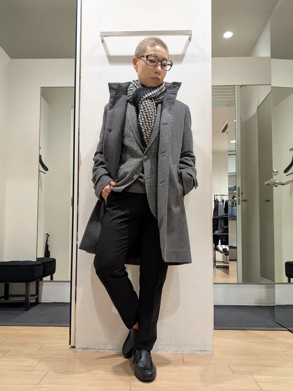 JOSEPH HOMME 橋本 コーディネート画像