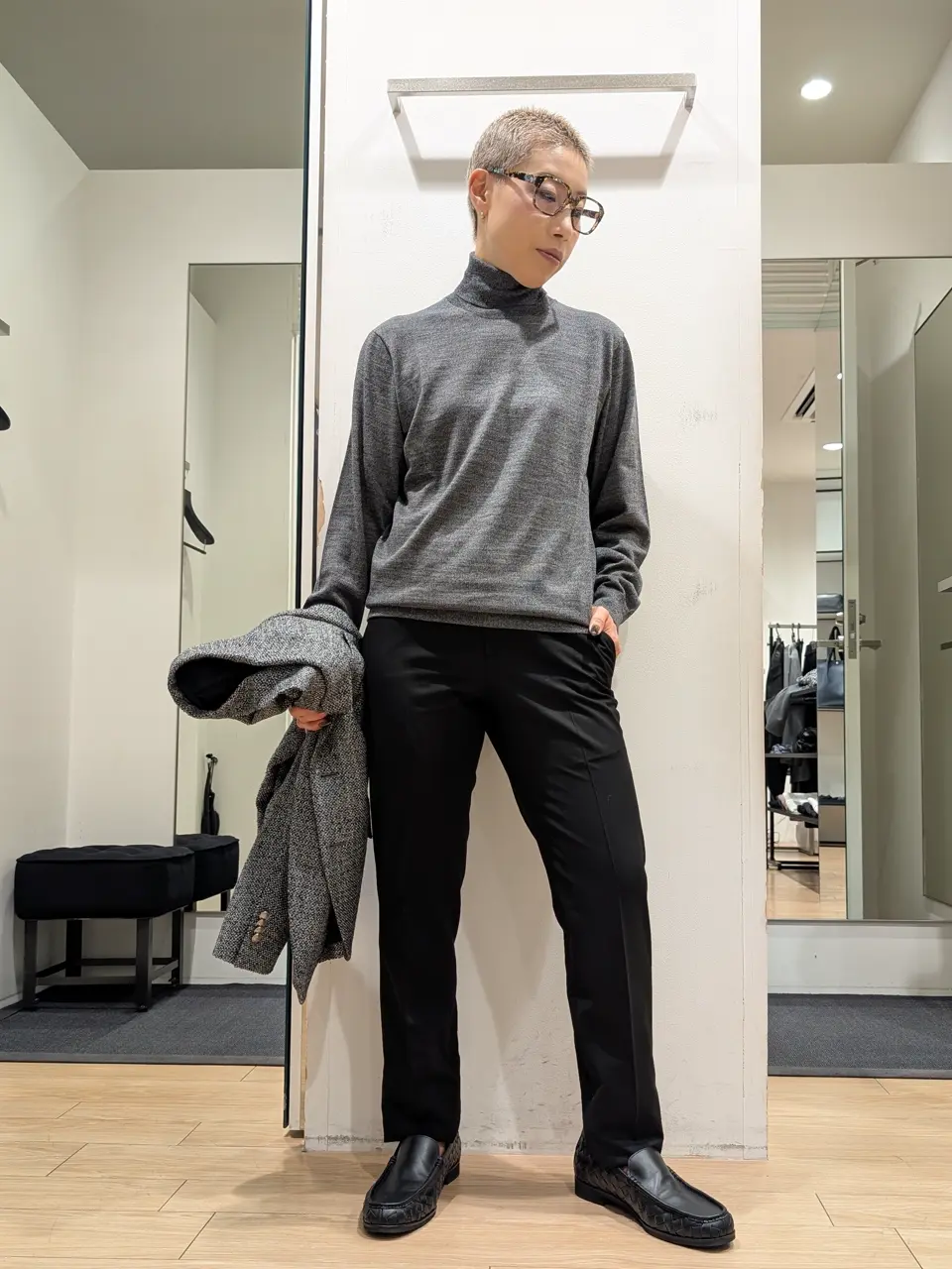 JOSEPH HOMME 橋本 コーディネート画像