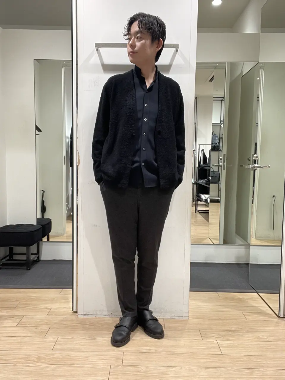 JOSEPH HOMME 佐藤健人 コーディネート画像