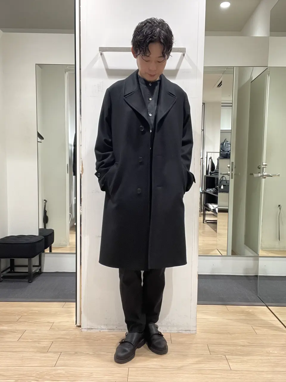 JOSEPH HOMME 佐藤健人 コーディネート画像