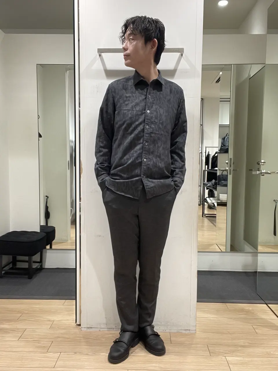 JOSEPH HOMME 佐藤健人 コーディネート画像