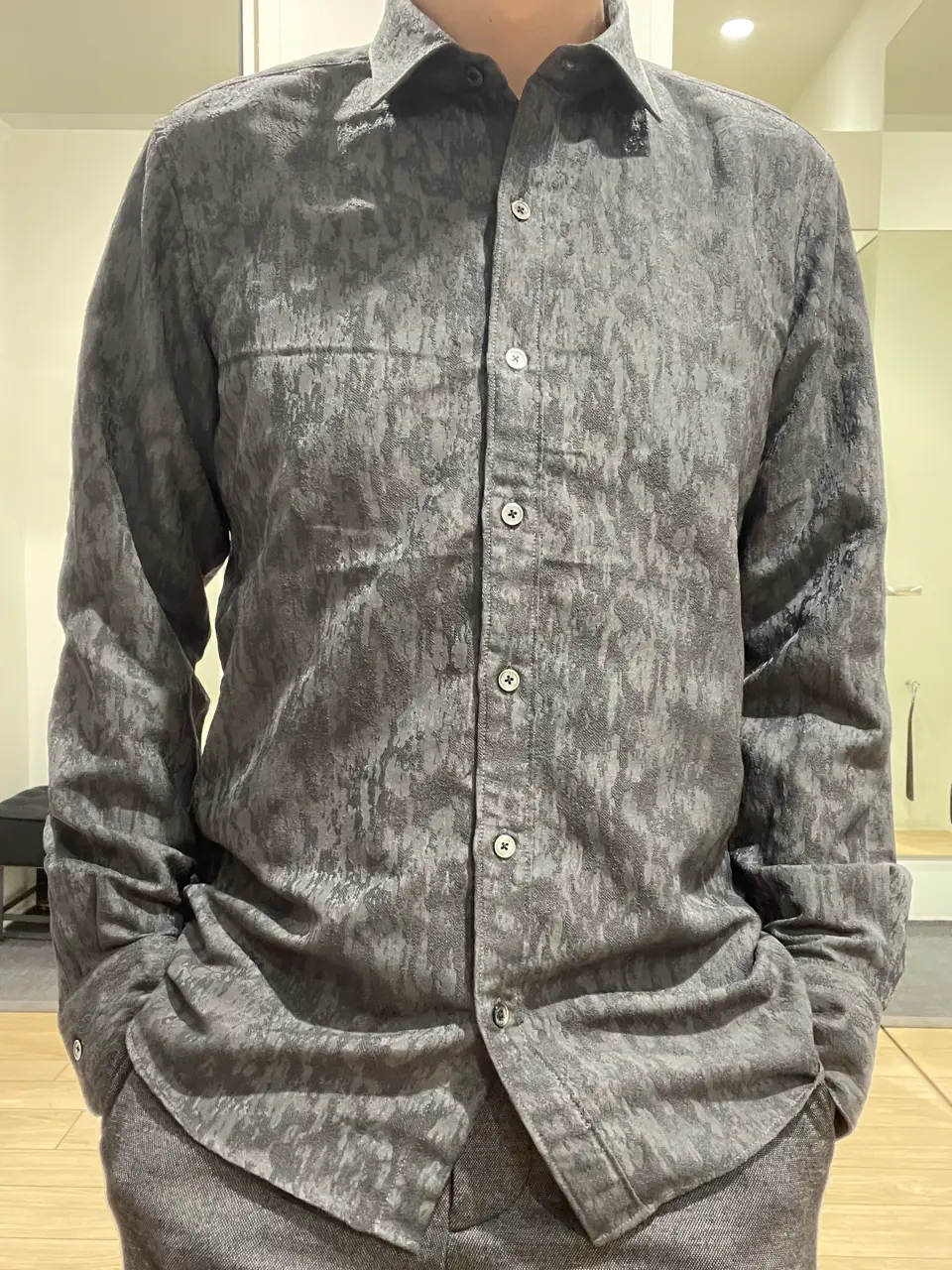 JOSEPH HOMME 佐藤健人 コーディネート画像