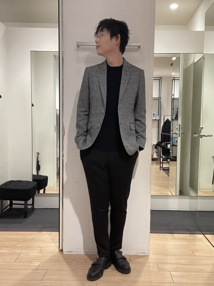 JOSEPH HOMME 佐藤健人 コーディネート画像