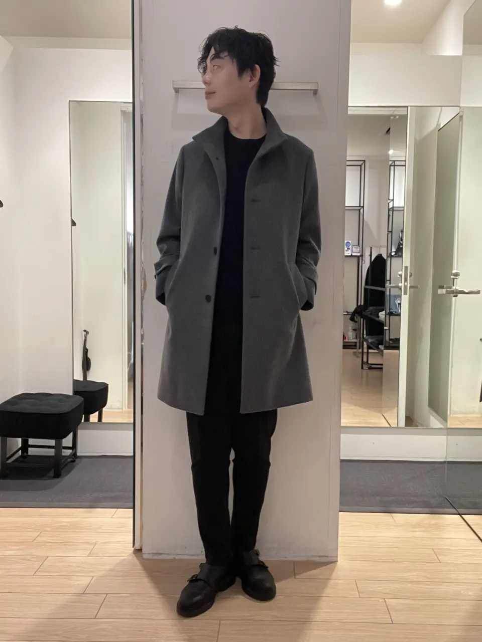 JOSEPH HOMME 佐藤健人 コーディネート画像