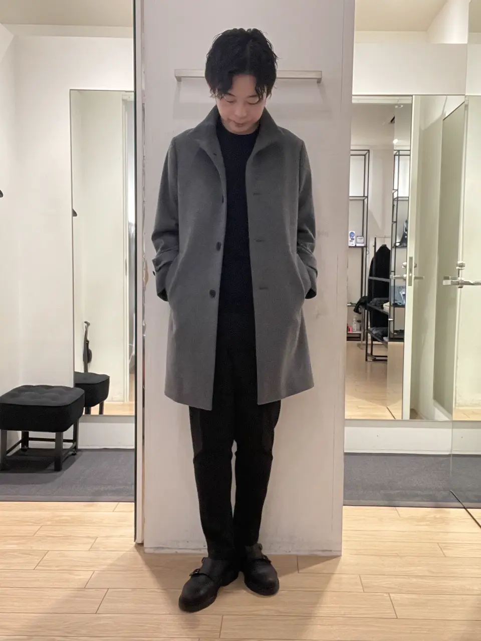 JOSEPH HOMME 佐藤健人 コーディネート画像