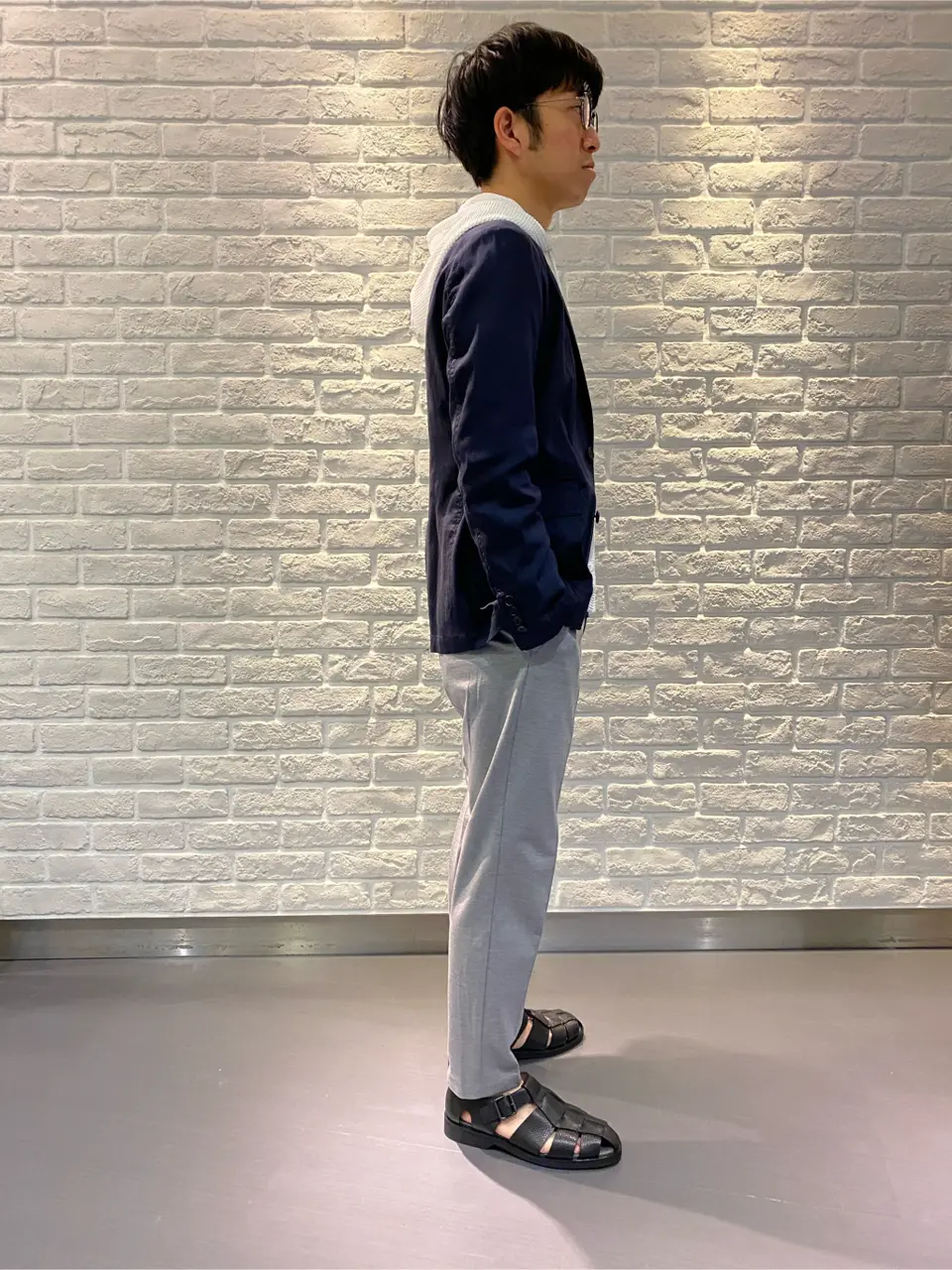 JOSEPH HOMME 岸本 コーディネート画像