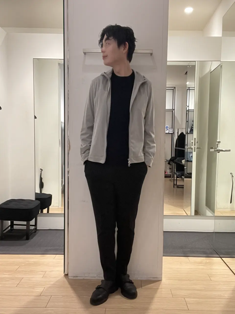 JOSEPH HOMME 佐藤健人 コーディネート画像