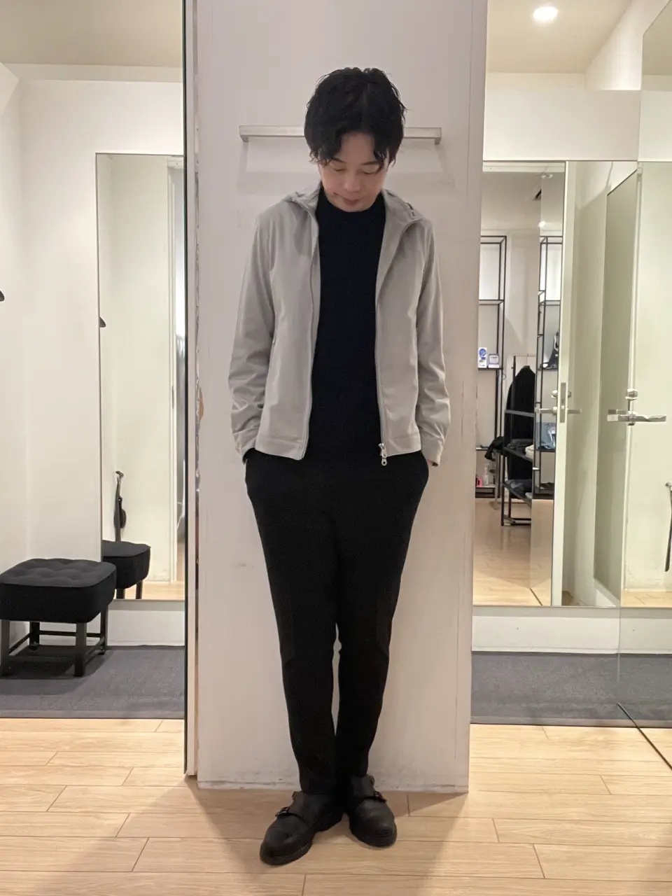 JOSEPH HOMME 佐藤健人 コーディネート画像