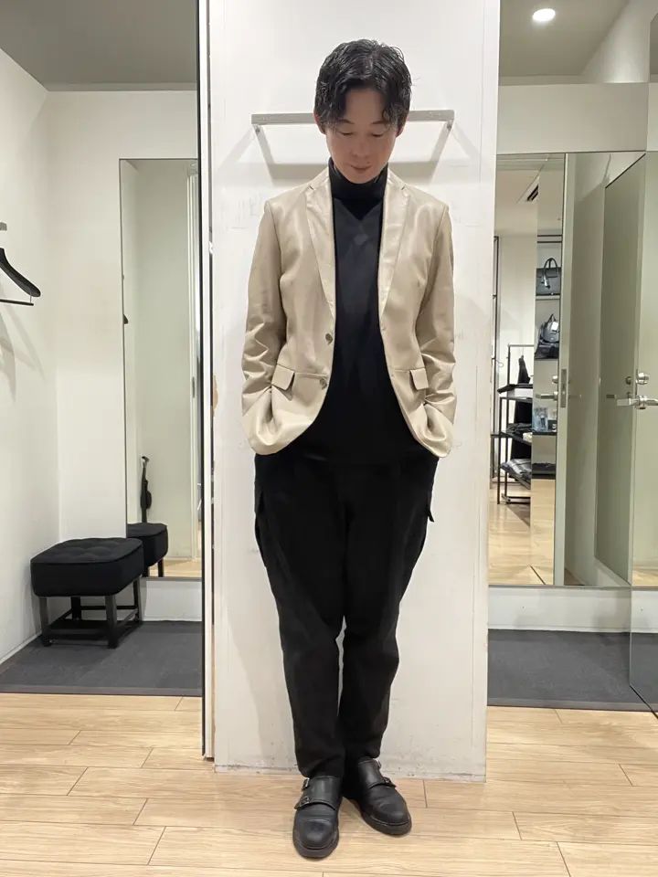 JOSEPH HOMME 佐藤健人 コーディネート画像