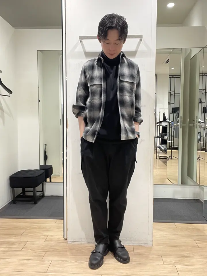 JOSEPH HOMME 佐藤健人 コーディネート画像