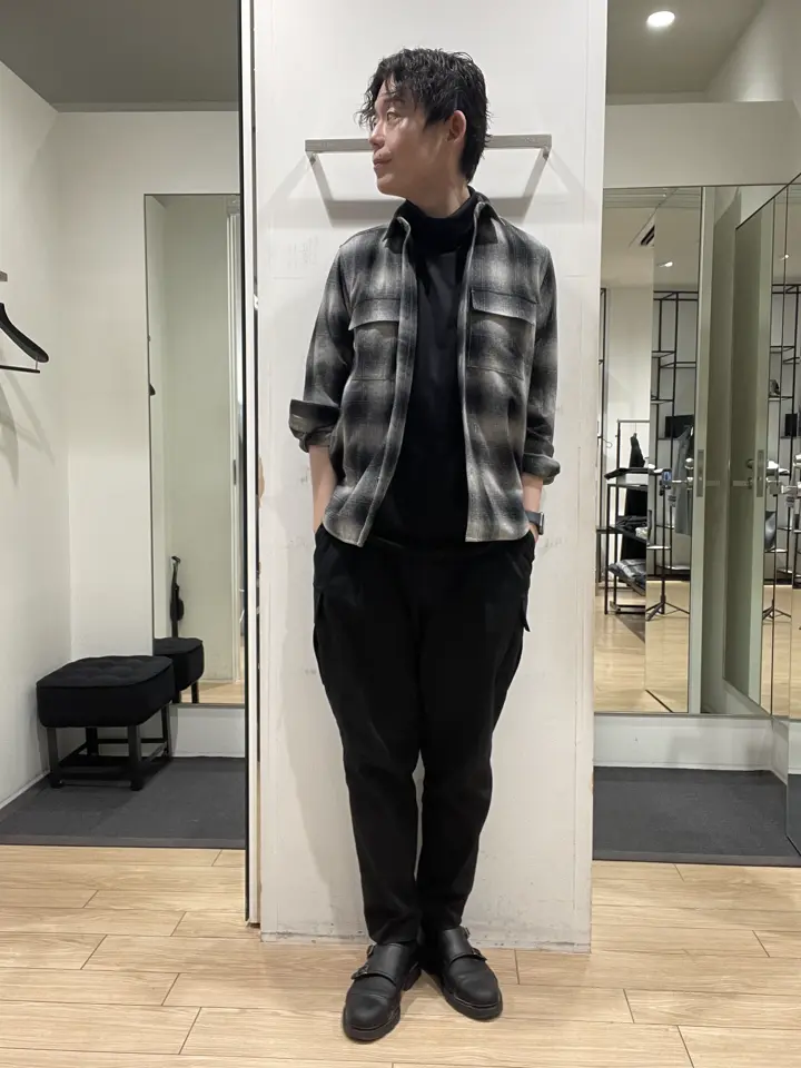 JOSEPH HOMME 佐藤健人 コーディネート画像