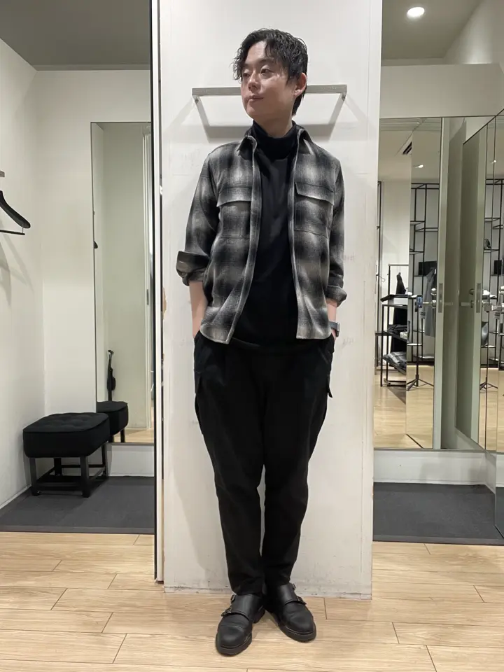 JOSEPH HOMME 佐藤健人 コーディネート画像