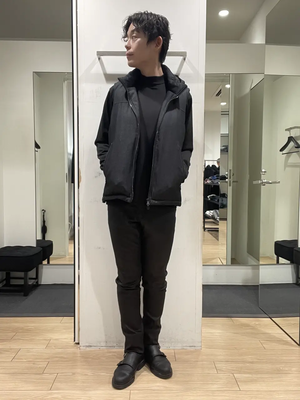 JOSEPH HOMME 佐藤健人 コーディネート画像