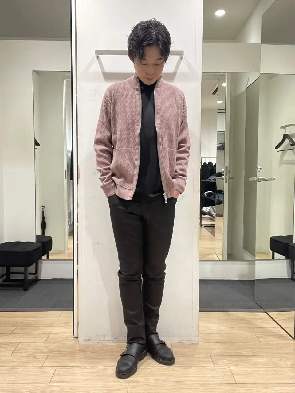 JOSEPH HOMME 佐藤健人 コーディネート画像