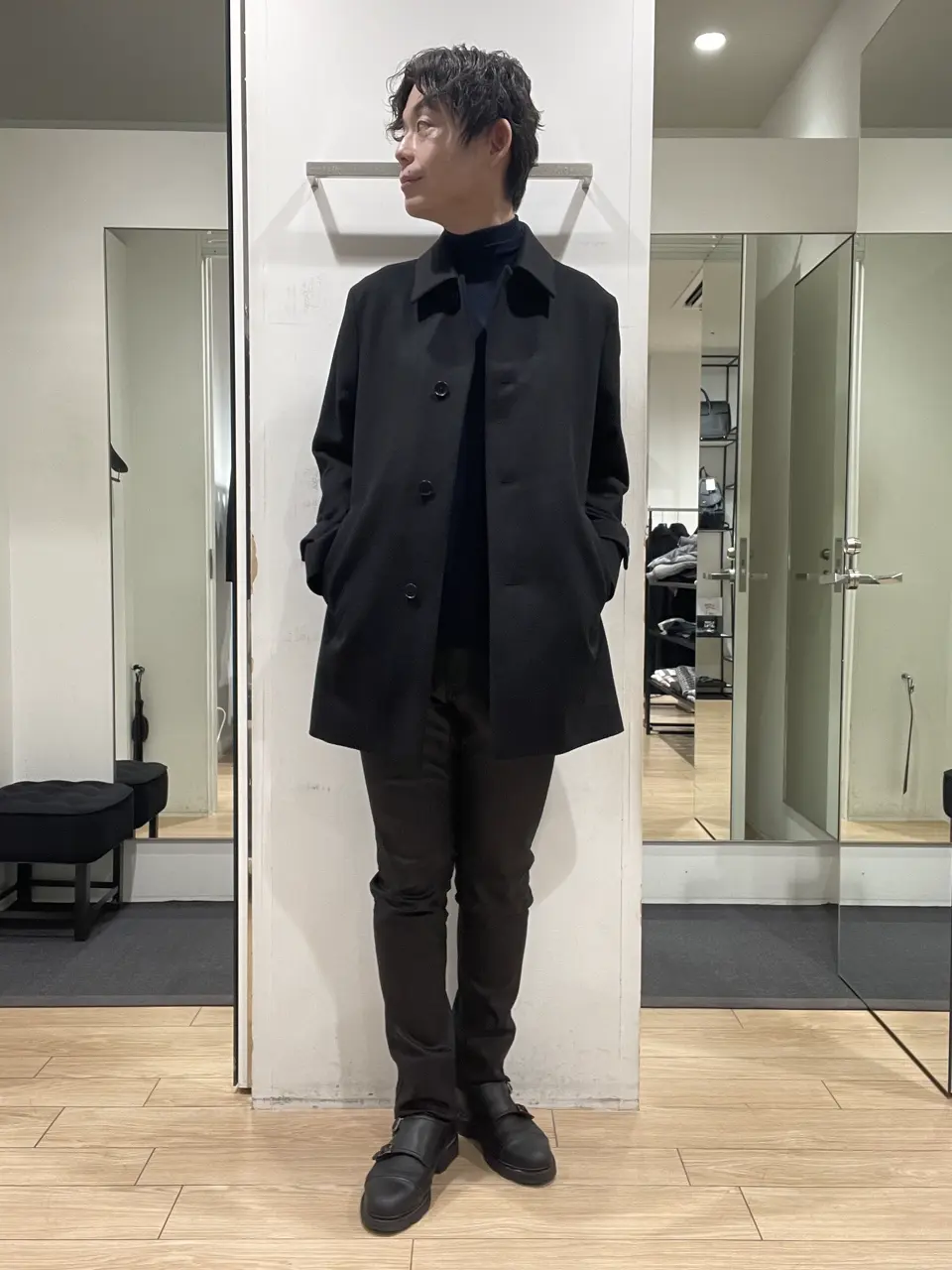 JOSEPH HOMME 佐藤健人 コーディネート画像